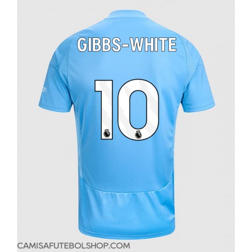 Camisa de time de futebol Nottingham Forest Morgan Gibbs-White #10 Replicas 3º Equipamento 2024-25 Manga Curta